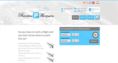 Desktop Screenshot of barcelonaparkingaeropuerto.com